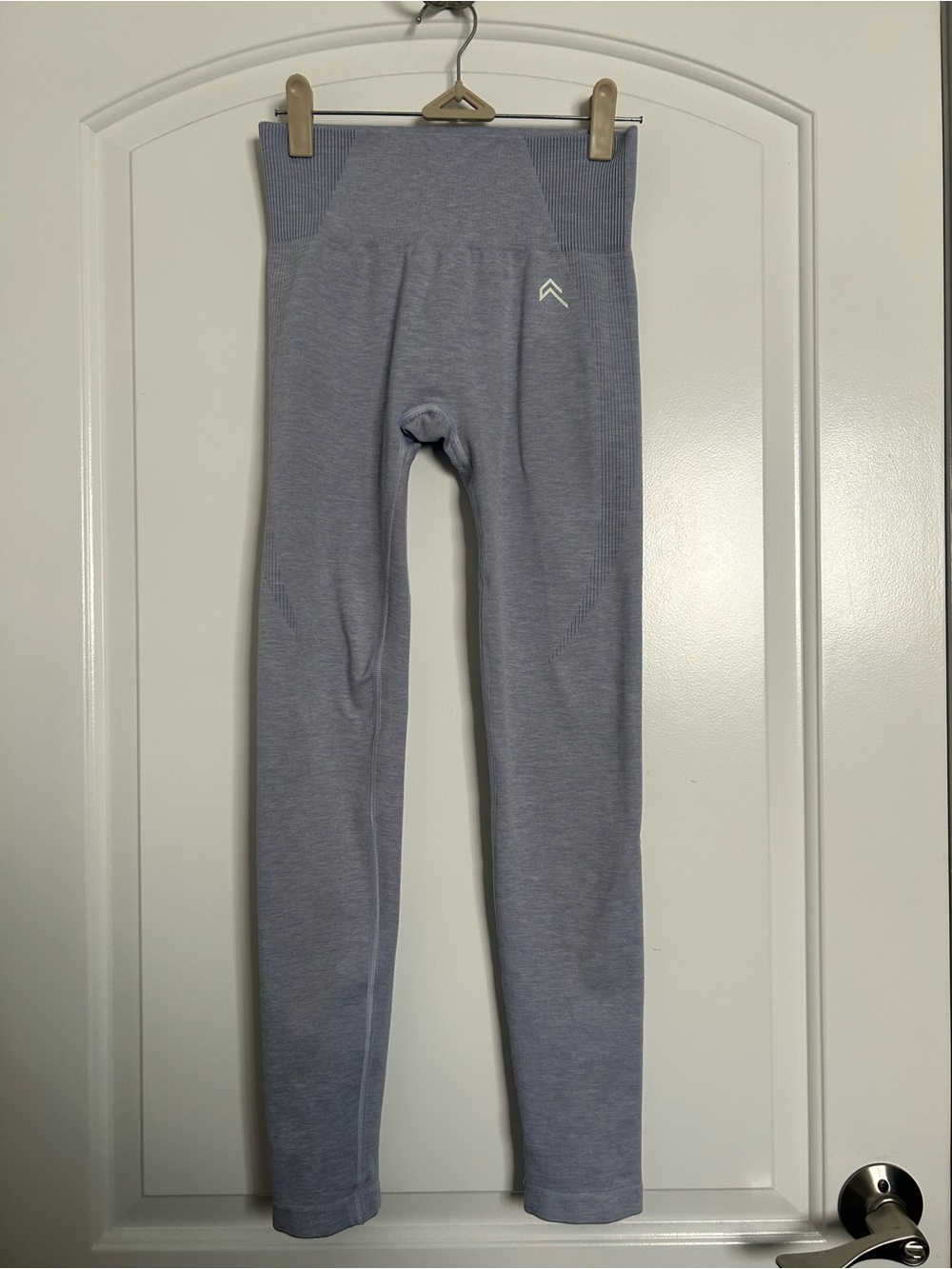 Oner Active Classic Seamless Leggings Blue Marl Size M athleisure workout gym